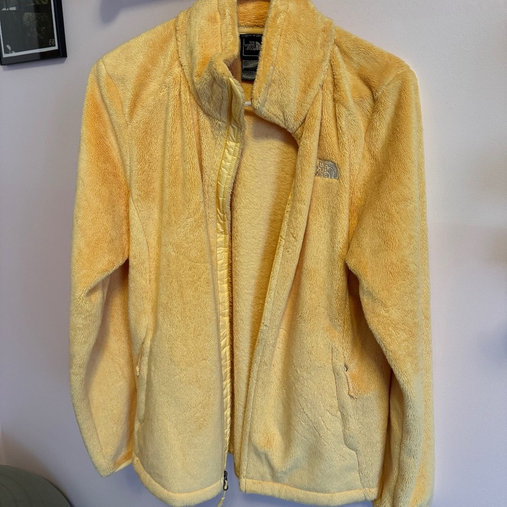 Yellow Women's North Face Jacket